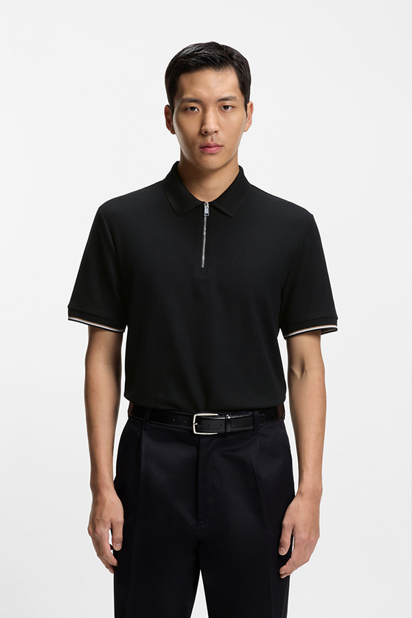 ΜΠΛΟΥΖΑ POLO BOSS - 001 ΜΑΥΡΟ